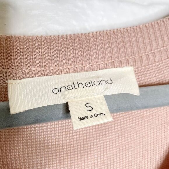 OnetheIsland Ombré Dolman sleeve high low knit top Sz S - Picture 3 of 4